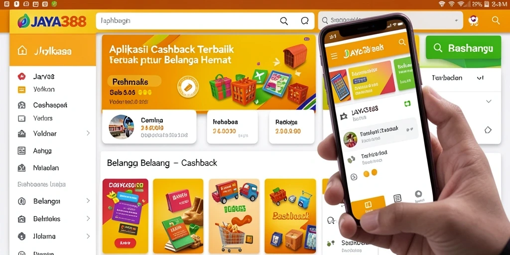 Tampilan antarmuka JAYA388 dengan fitur Cashback yang menarik.