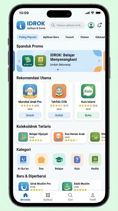idrok | Indeks Aplikasi Populer dan Kanal Uji Terlengkap